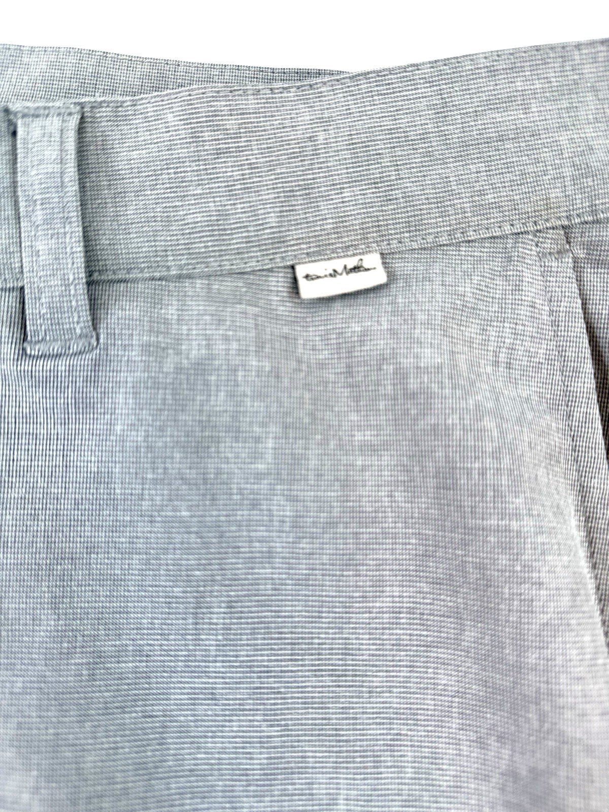 Travis Mathew Golf Performance Shorts Mens 38 Light Grey Polyester Spandex Blend