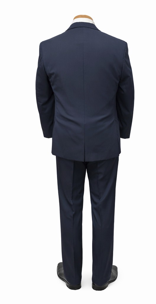 Men’s Michael Kors Fantasy Midnight Blue Tuxedo with Pants & Vest 3 Piece Suit