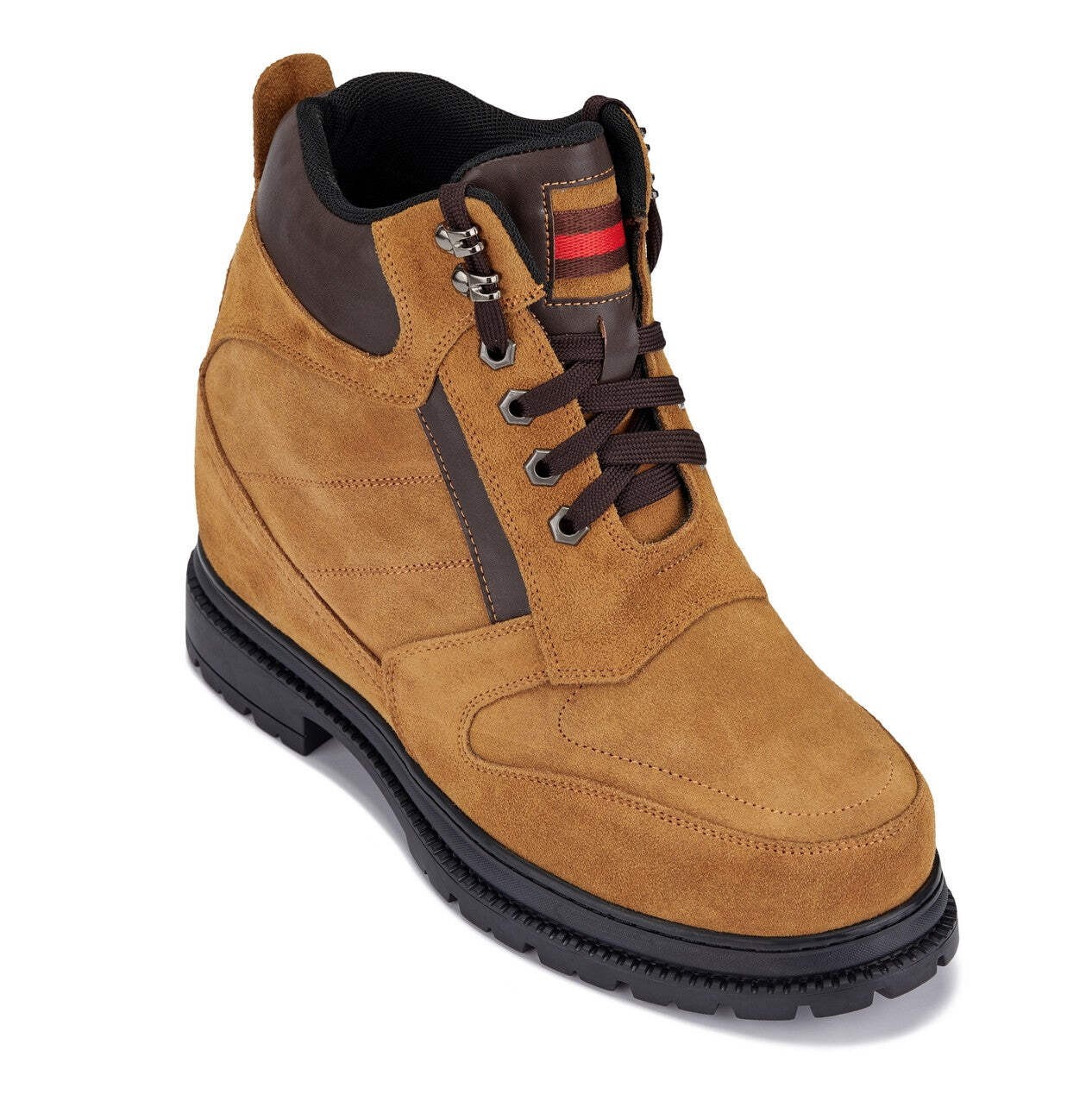 CALDEN K881803 – 5.2 Inches Elevator Height Increase Nubuck Brown Boots Men