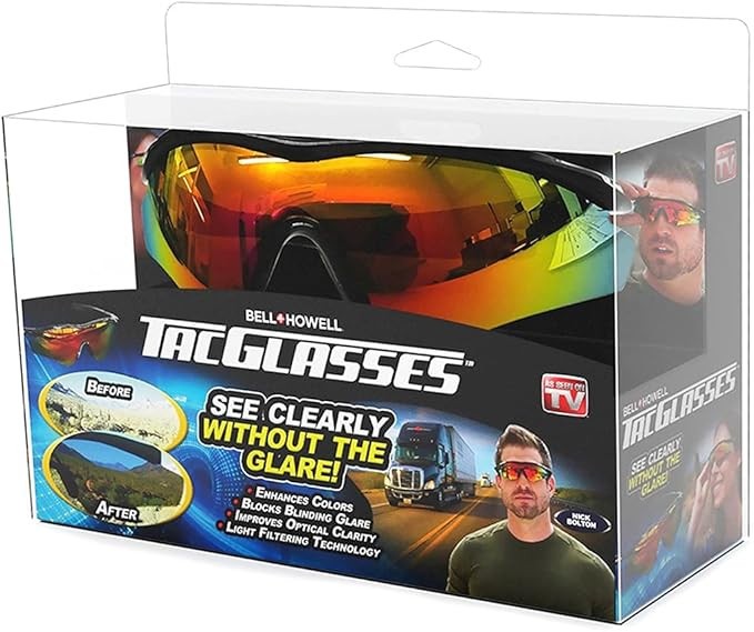 Military Tactical Sunglasses Tac Vision Glare As Seen on TV Polarized AntiImpact