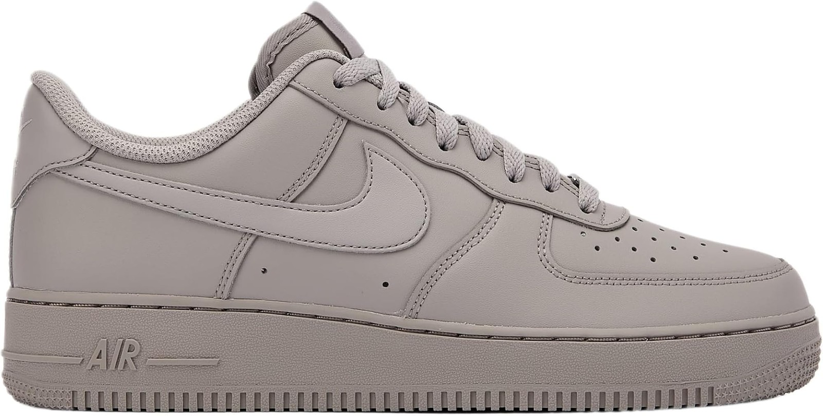 Nike Men’s Air Force 1 ’07, College Grey, 8 Medium US – College Grey – 8