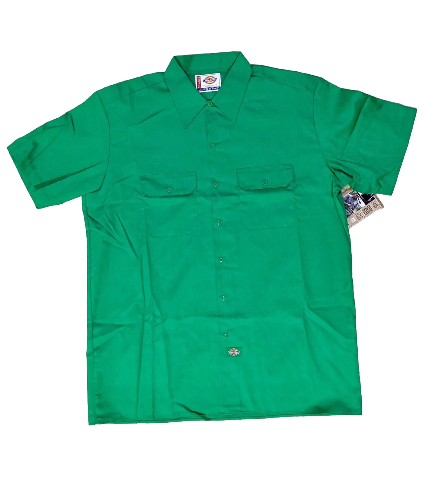 Y2K Vintage Colors Men’s Dickies Short Sleeve Work Shirt WS574 L, XL, 2X-5X NWT