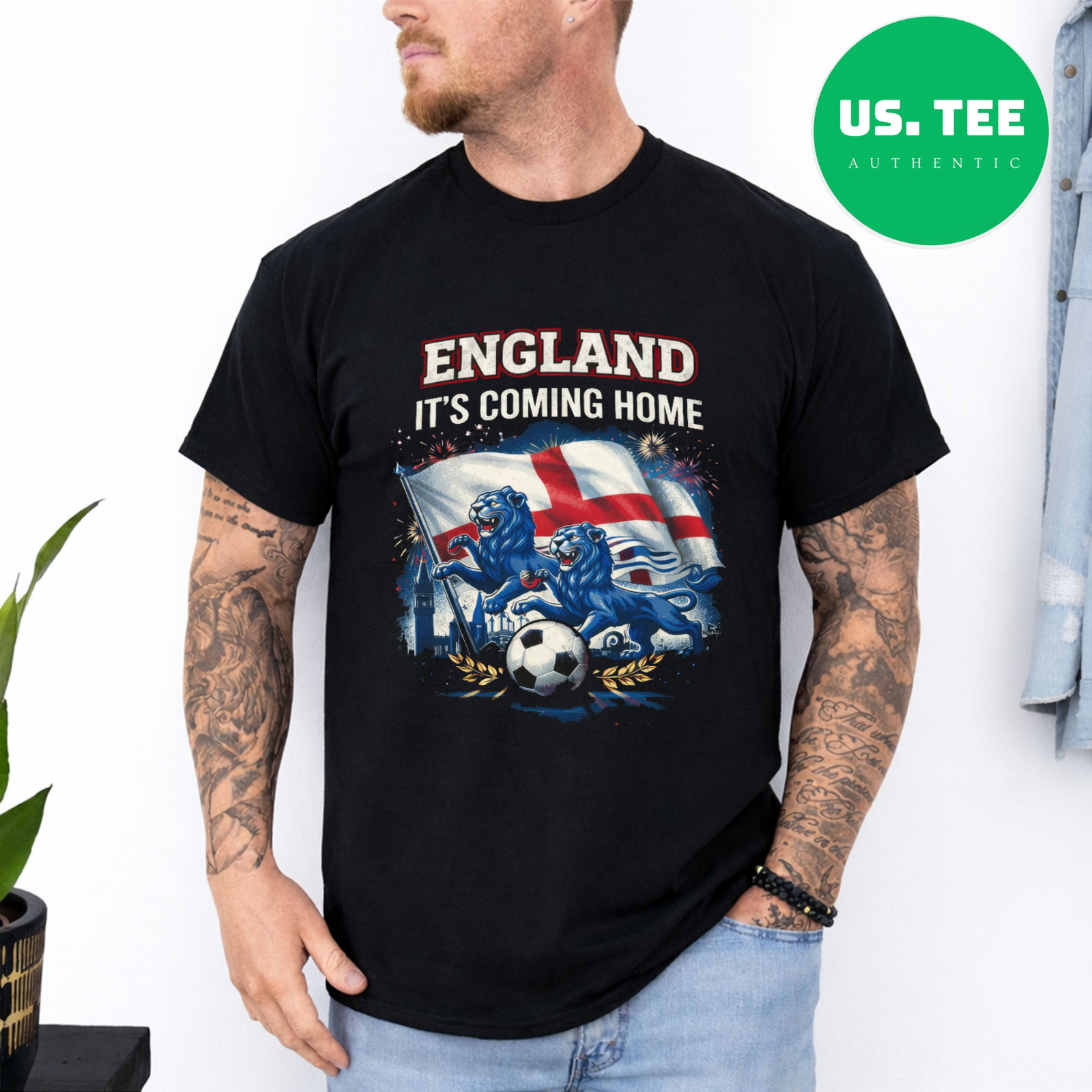 England It’s Coming Home World Cup 2026 T-Shirt Football Fan Gift