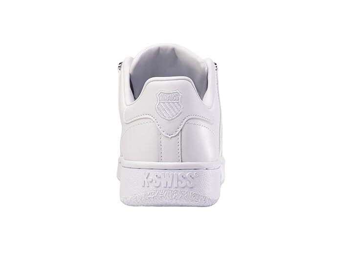 K Swiss Men’s Classic VN White Leather Tennis 07321-101 White