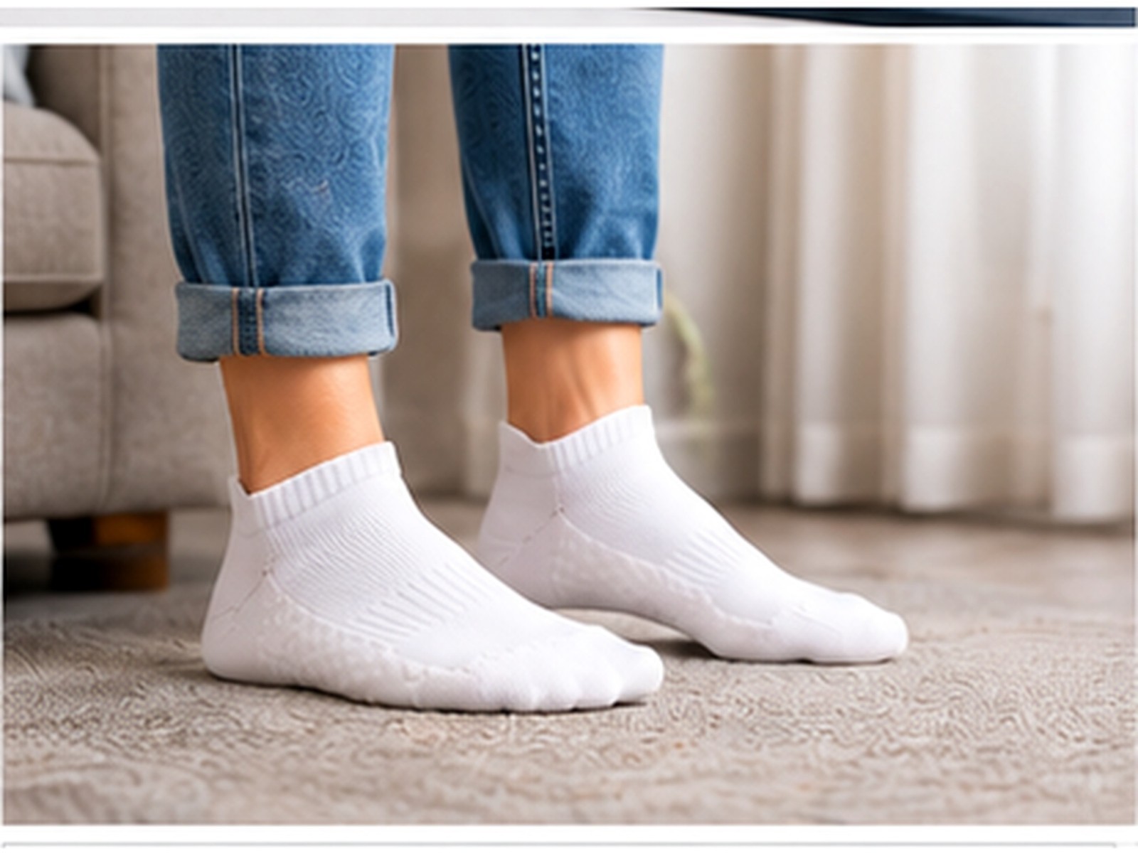 6pc Women Athletic Ankle Socks Cushioned Sports Running Gym Tennis Low Cut Socks