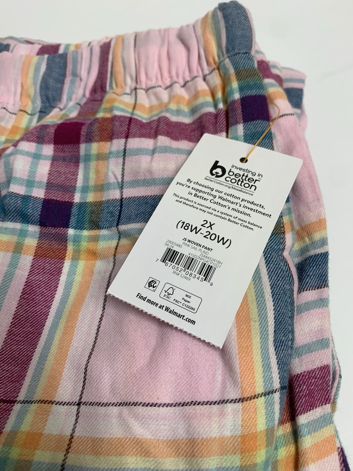 WOMEN’S JOYSPUN JS WOVEN PANT SLEEP JOGGER PAJAMA PANTS SIZE 2X 18W-20W NWT