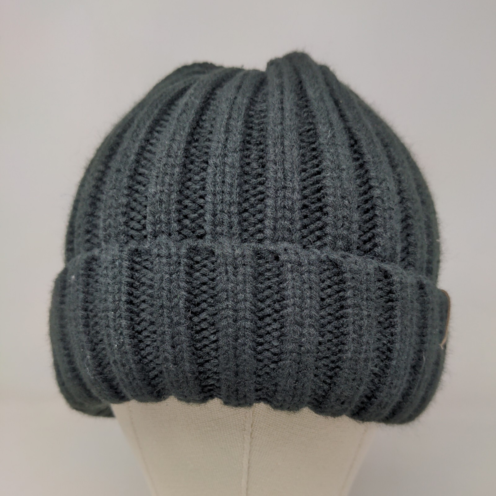 Furtalk Men’s Knit Beanie Ski Cap Hat Black Polyester Spandex Blend
