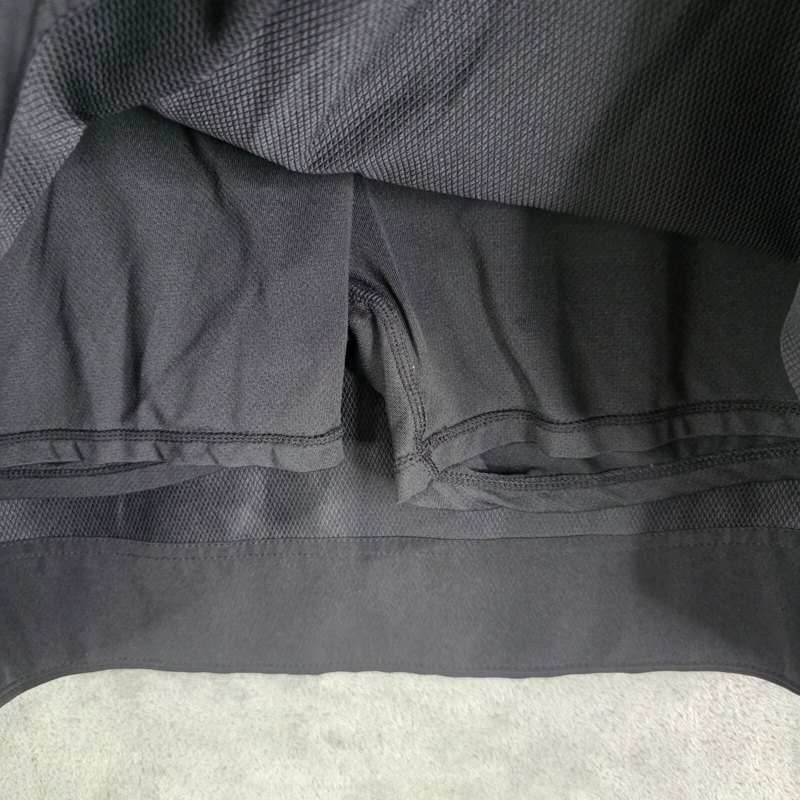 Womens 32 Cool Black Tech Skort Skirt Athletic Polyester Spandex Blend Stretch M