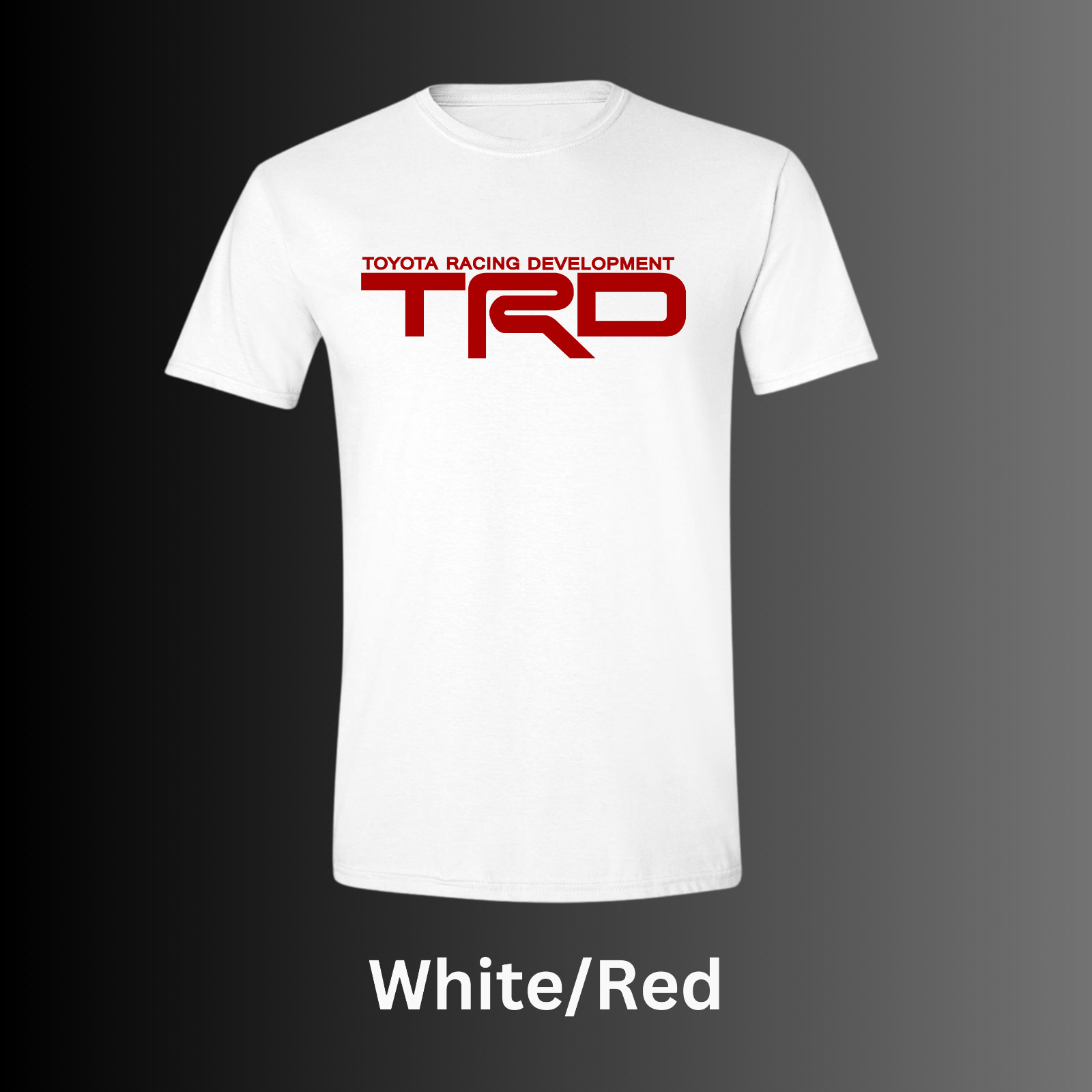 TRD T-Shirt Toyota Racing Development Sport Supra Tacoma Tundra with FREE DECAL
