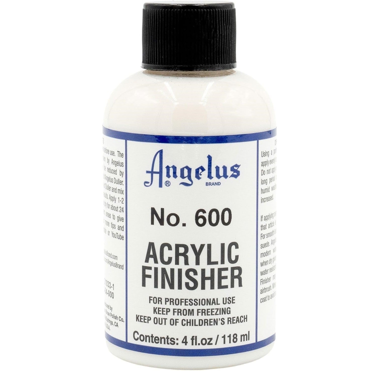 ANGELUS 600 Acrylic Leather Finisher 4oz