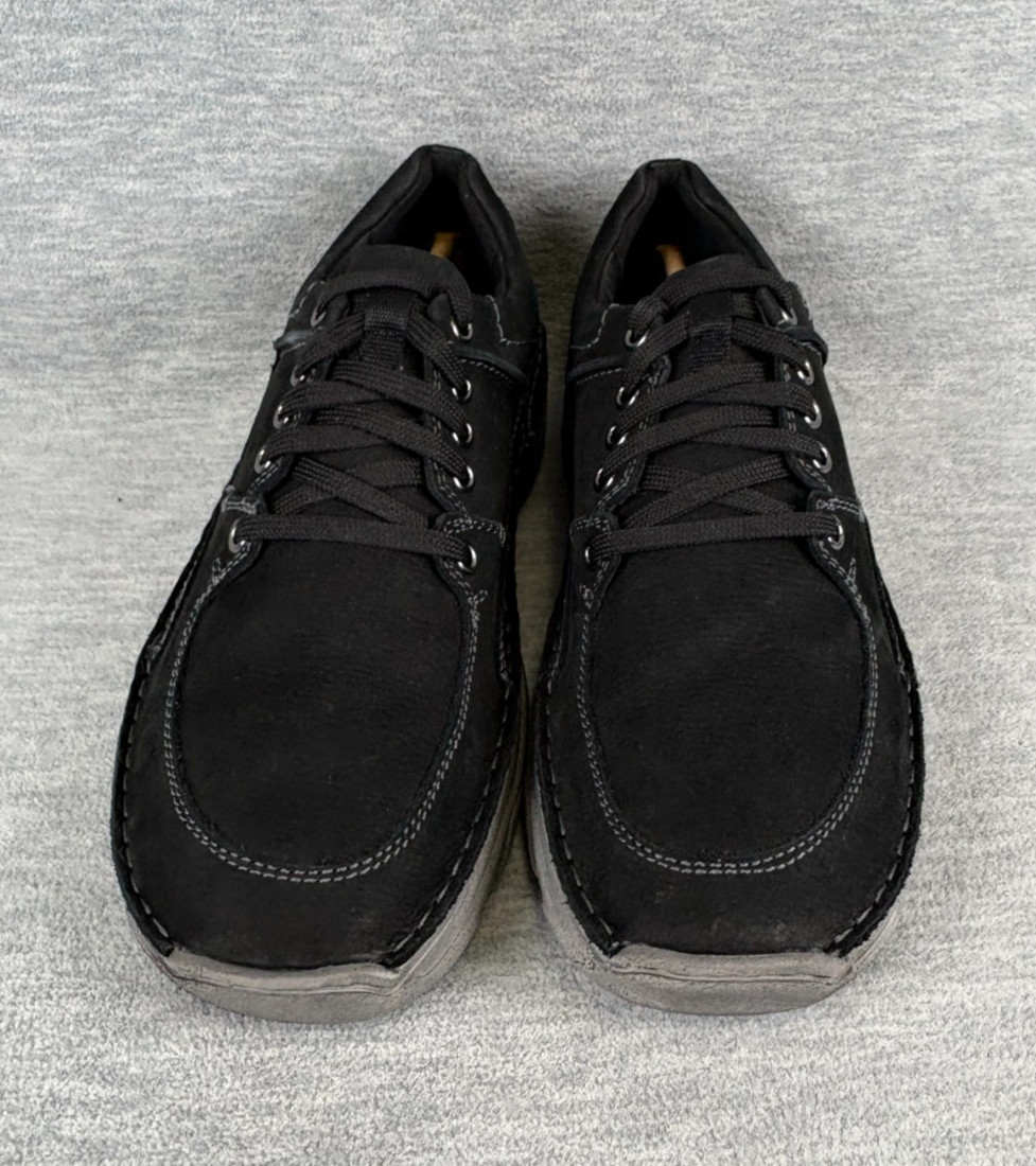 Josef Seibel Liam 01 Shoes Mens 8.5 Black Borneo Leather Cushioning Comfort 42