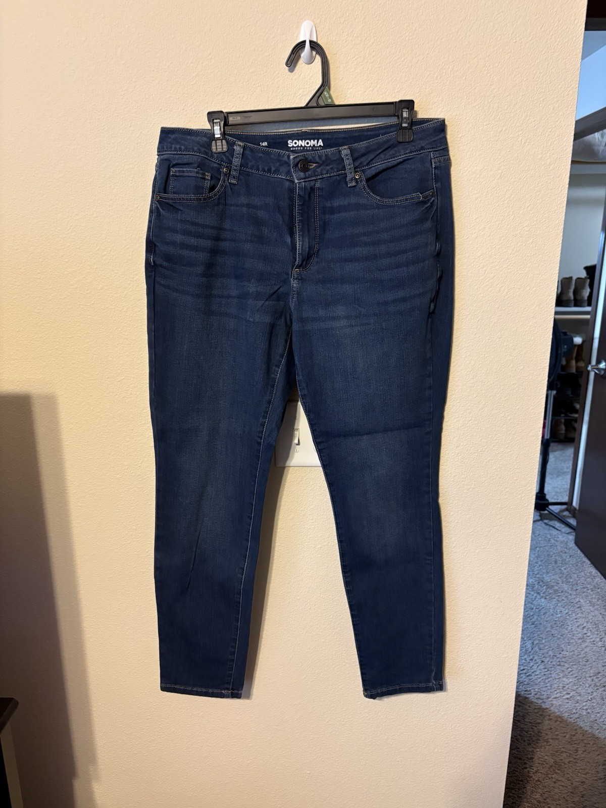 3 pairs of Sonoma Women’s 14 Regular jeans skinny