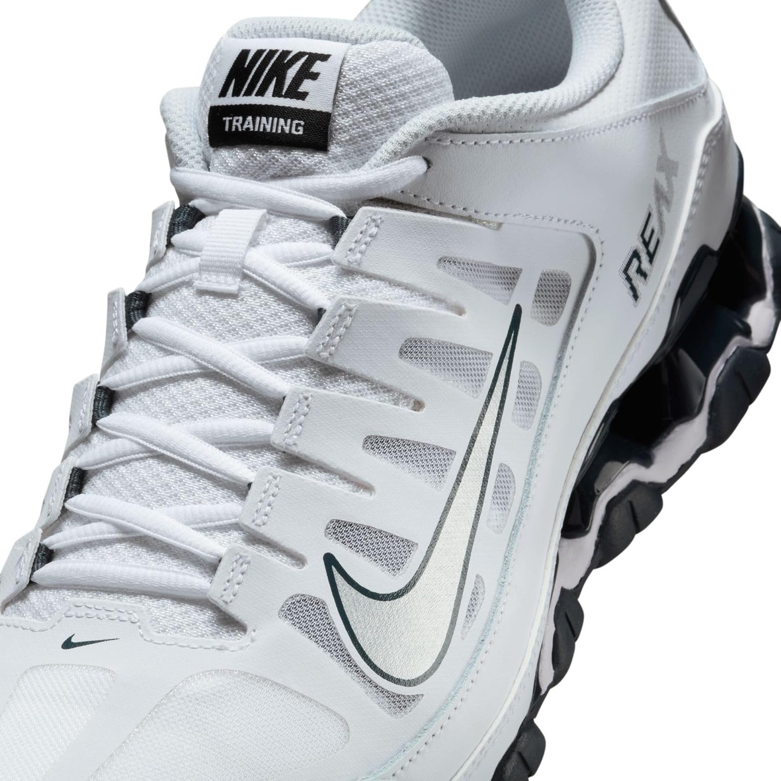 Nike Reax 8 TR Men’s Workout Shoes (White/Classic Charcoal/Pure Platinum/Metalli