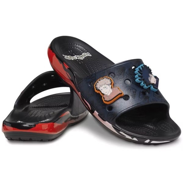 Crocs Jujutsu Kaisen Classic Slide, Black, W8/M6 – NEW