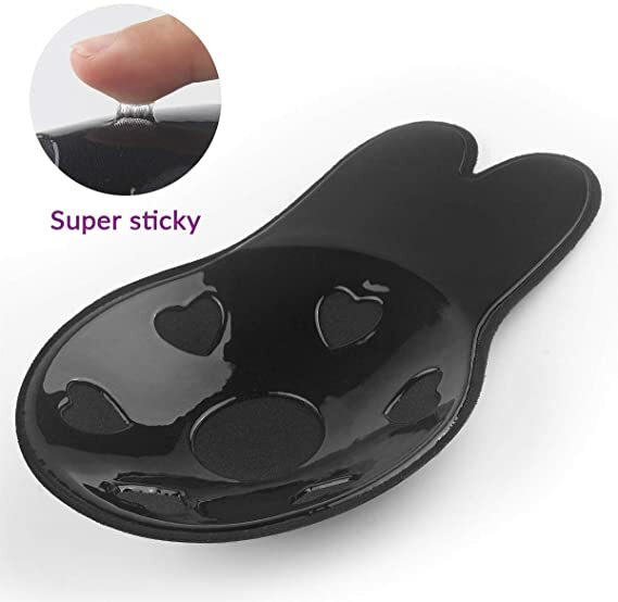 Silicone Bra Self Adhesive Push Up Strapless Invisible Pasties Cover Breast Lift