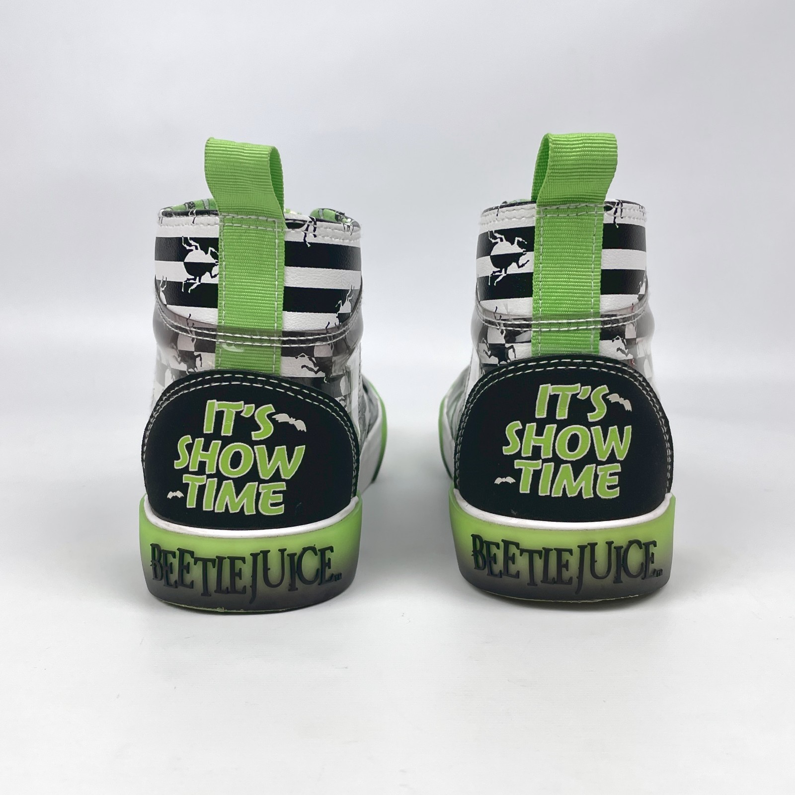 Beetlejuice GroundUp High Top Sneakers Shoes Women’s It’s Show Time Sz 6 1/2