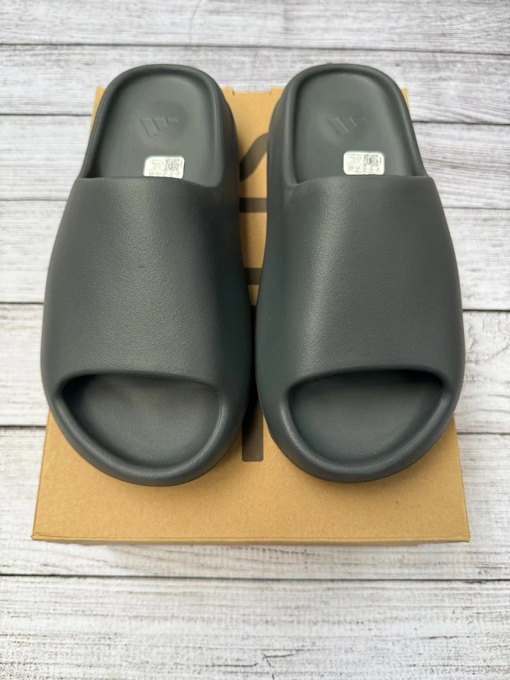NEW Adidas MENS Yeezy Slide Slate Grey Size 6-13 US Men’s 100% AUTHENTIC