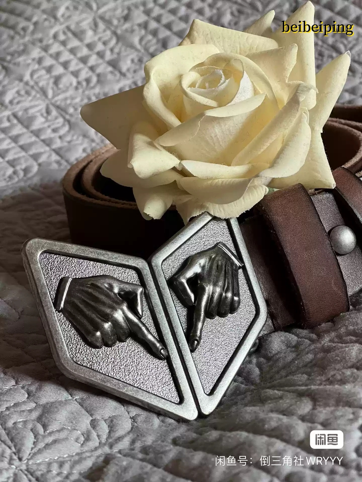 JoJo’s Bizarre Adventure SBR Belt Gyro Zeppeli Anime Cosplay Belt + Belt buckle