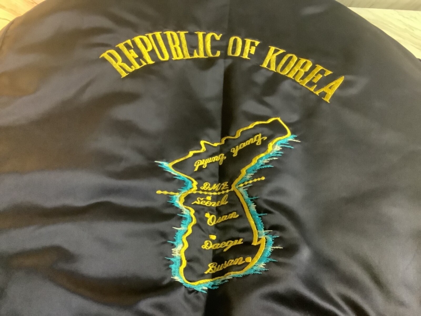 Korea Coat Jacket Bomber Embroidered, Republic of Korea-Large