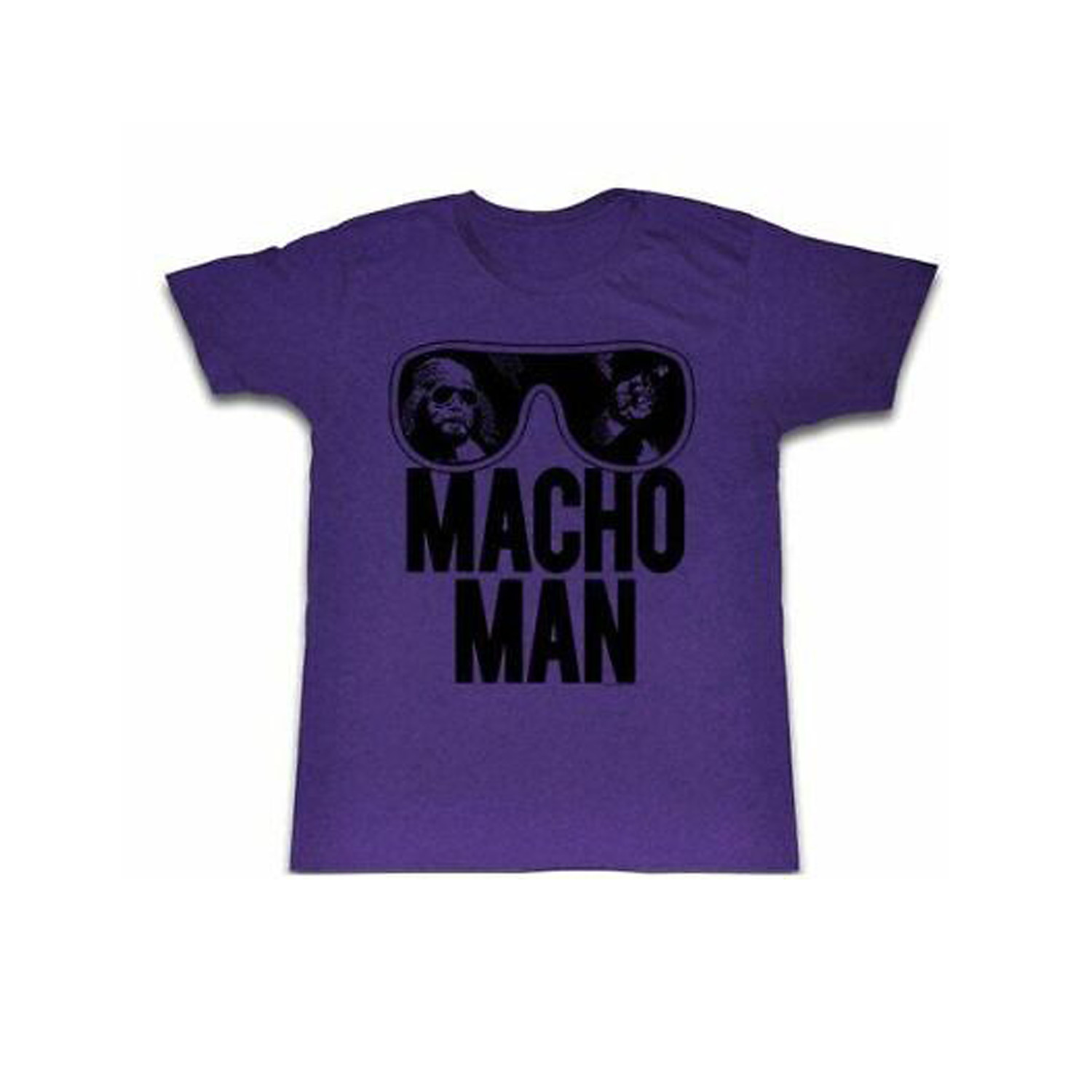 Adult Unisex Randy Macho Man Savage 1980s WWE Reprint for Halloween T-shirt