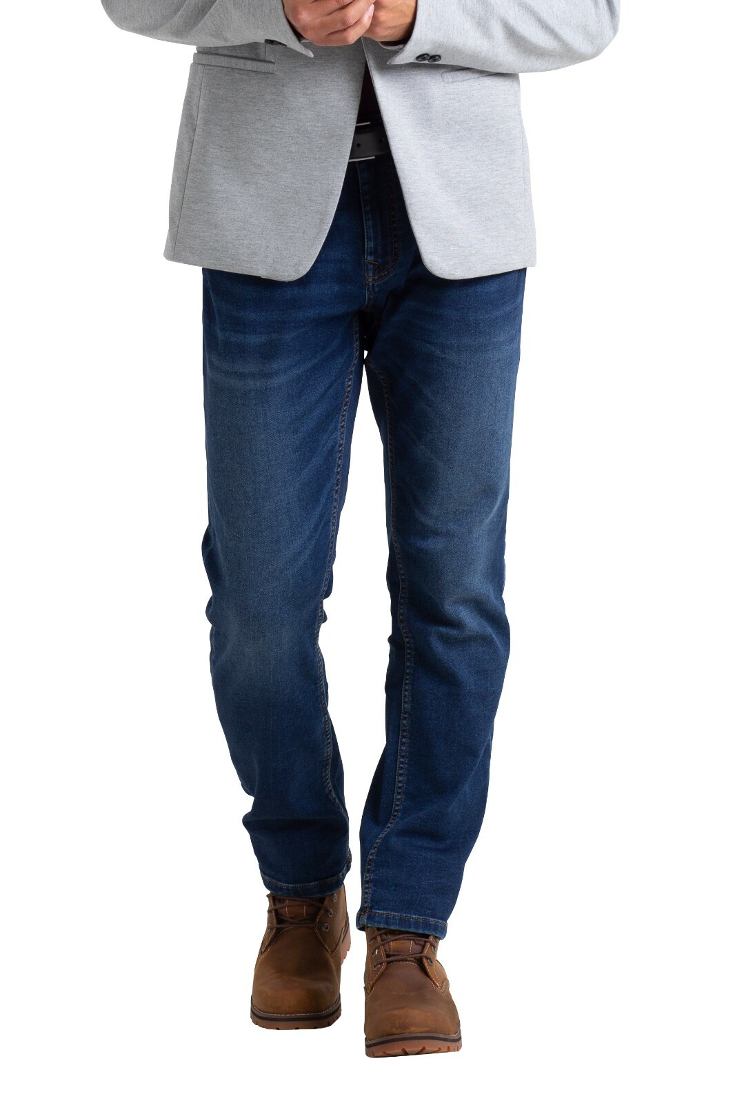 Mens Knit Denim Jeans Slim Fit Casual Skinny Super Spandex Knitted Jeans Pants