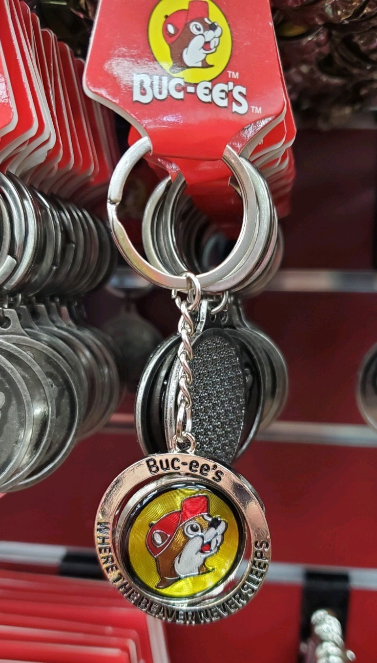 Buc-ee’s Beaver Spinning Keychain