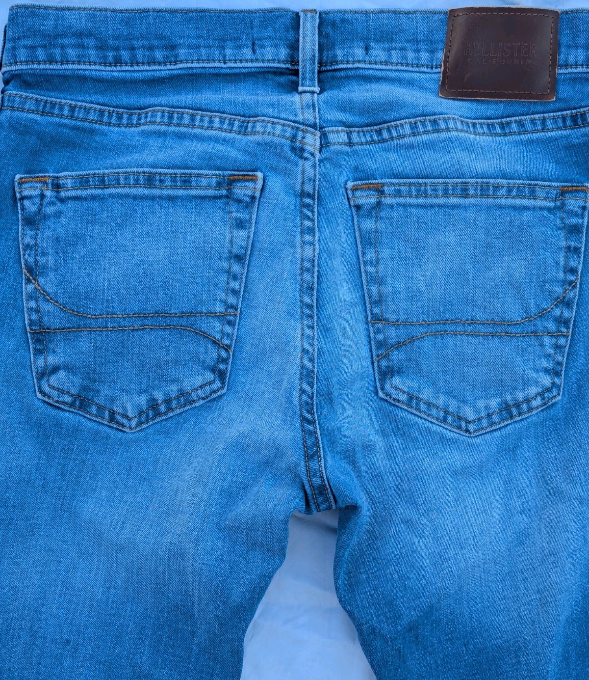 Hollister Skinny Jeans 29×32 Epic Flex Light Wash Blue Jeans Pant