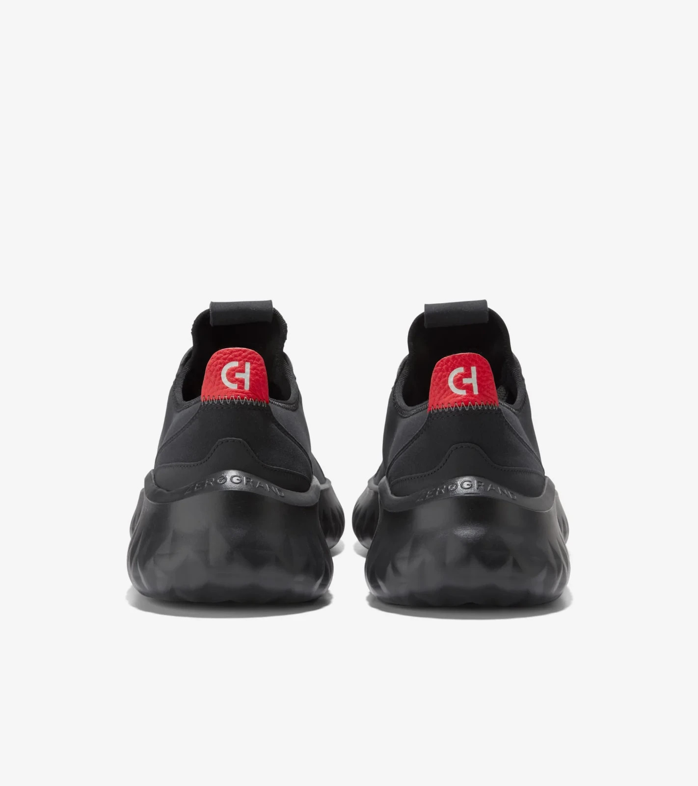 COLE HAAN MEN’S GENERATION ZEROGRAND II-Pavement/Citrus Red/Blk, 12 M- NIB