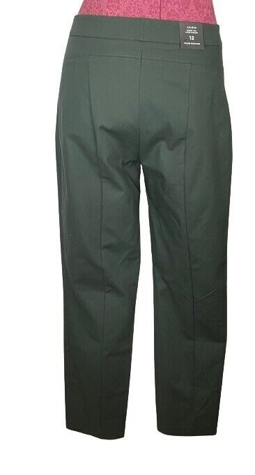 Club Monaco Women’s Lillean jasper Green Pants Size 12 Retail $169