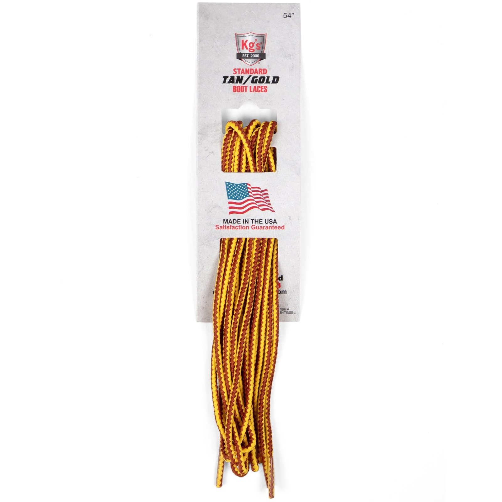 Kg’s Everyday Heavy Duty Boot Laces [3 Pairs] – Durable Shoelaces for Work