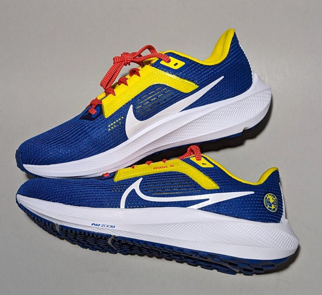 Nike Club America Air Zoom Pegasus 40 Running Shoes Mens 15 FN0012-400 Blue Jay