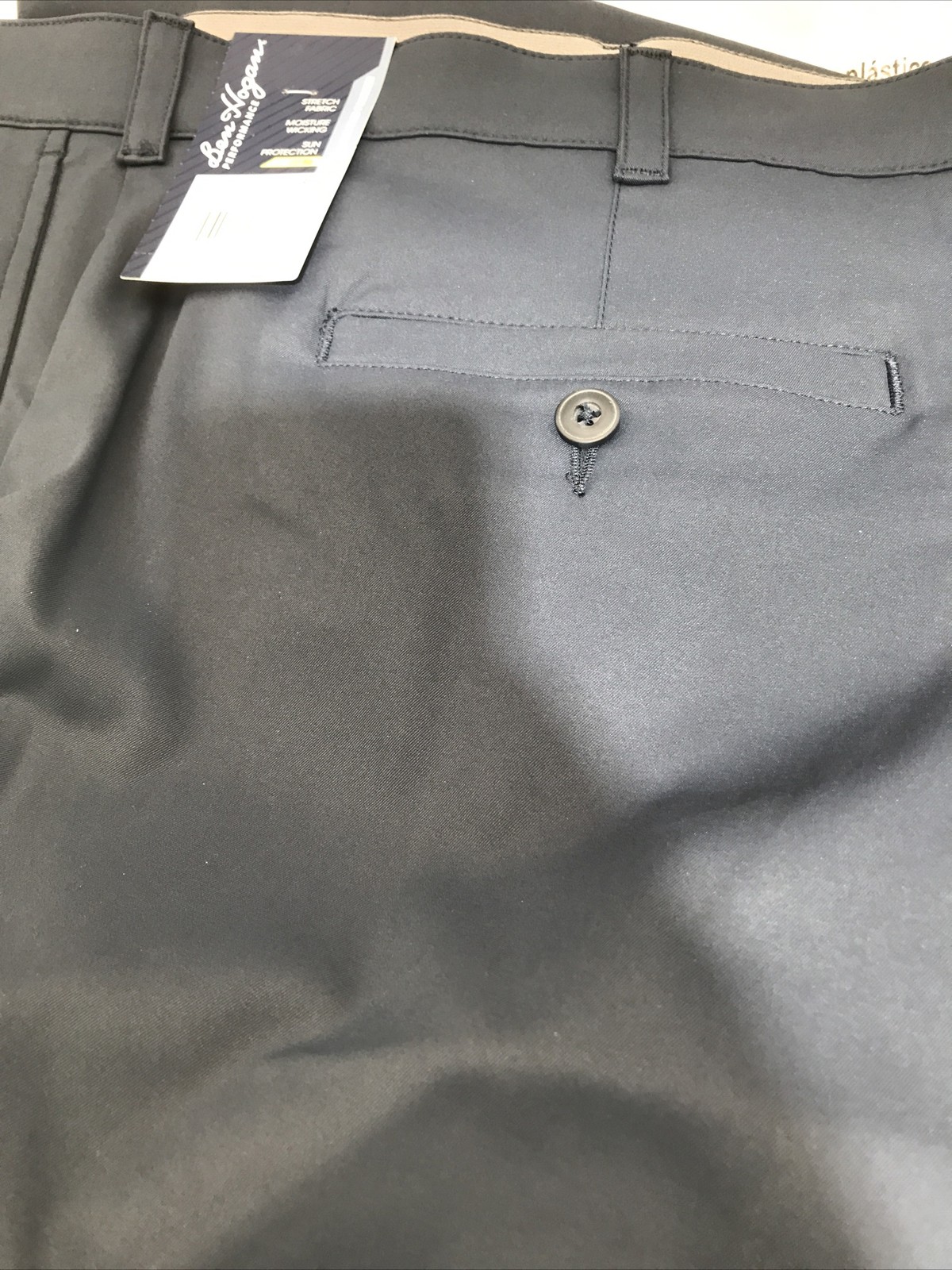 Ben Hogan Mens Performance Pants Stretch Fabric Size 48×30 Navy New