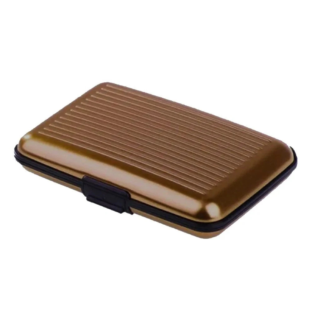 Aluminum RFID Blocking Credit Card Holder for Men & Women Stylish Travel Wallet