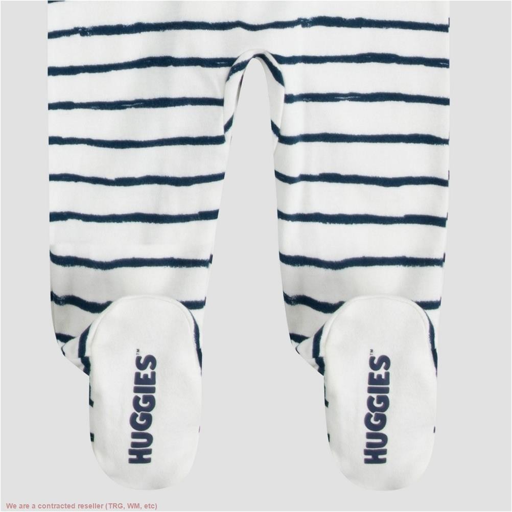 Huggies 2pk Uni Happy Face Organic Sleep N’ Play Gray/Blue 3M *SEE DEAL!!!*