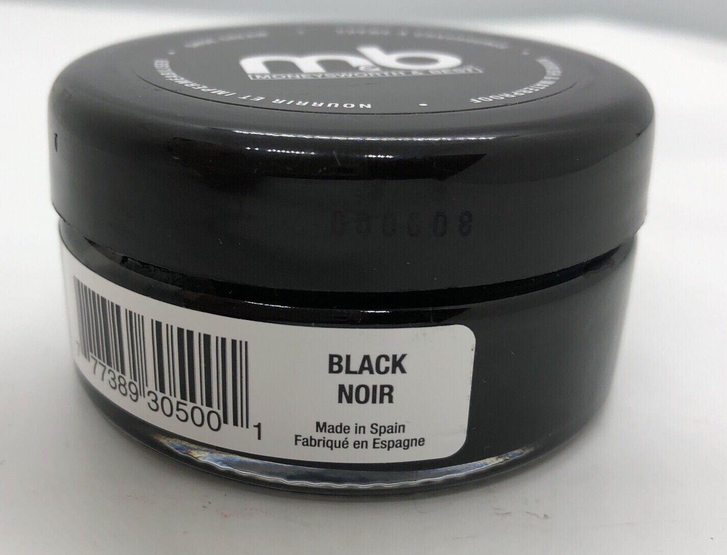 Moneysworth & Best Leather Boot & Shoe Cream Polish Black – 50 ml (1.7 oz )