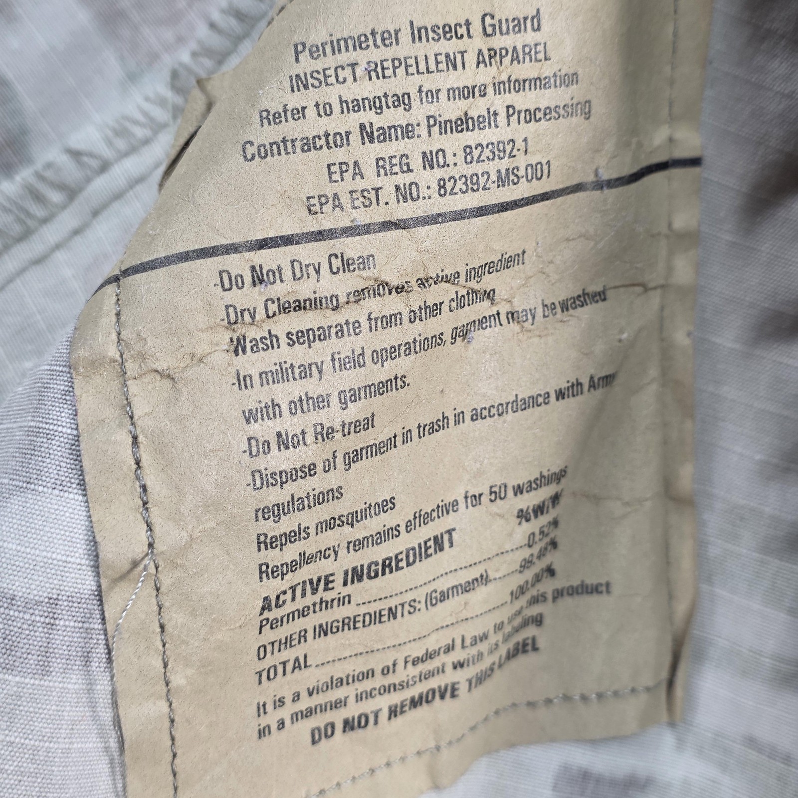 US Army ACU Jacket Mens Large Regular OCP Camo 50/50 NyCo NSN 8415-01-623-5552