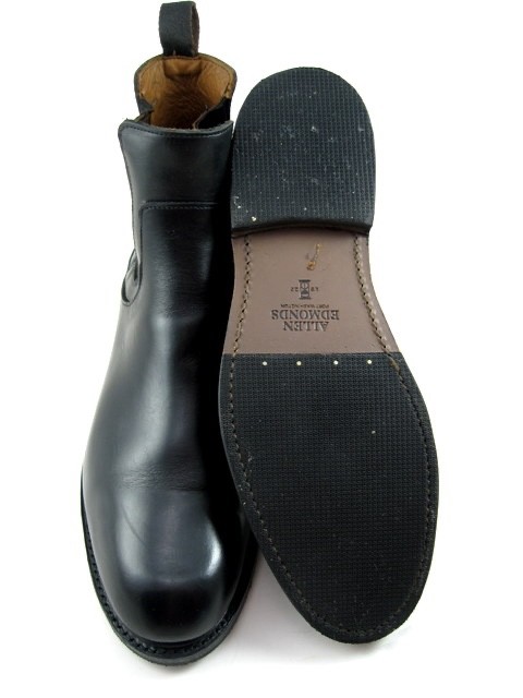 Allen Edmonds “TANNER” Slip-On WEATHERPROOF Chelsea Boots 10 D Black USA (787N)