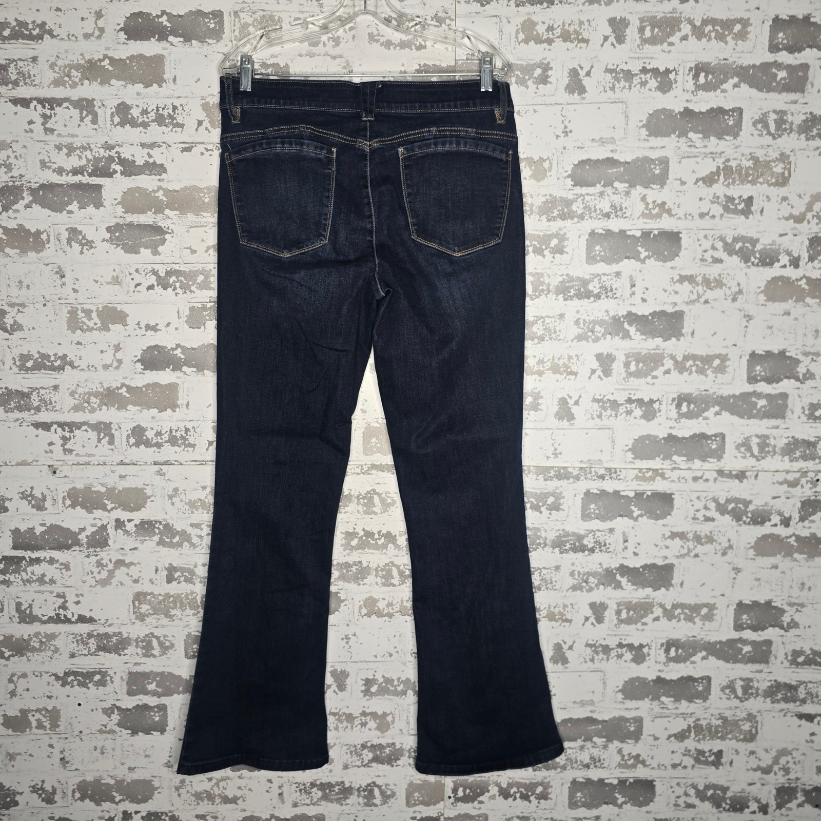 Democracy Womens Ab Technology Bootcut Jeans Dark Wash Blue Size 12 B1903KEEAXX