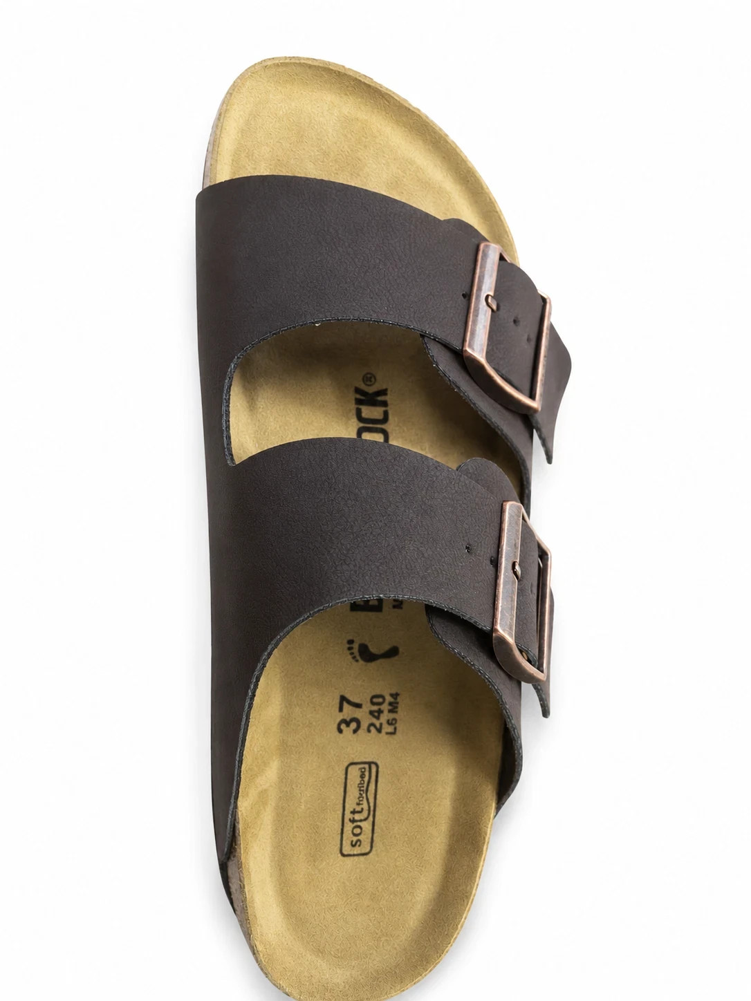 Birkenstock Arizona Birkibuc Sandals Mocha Unisex Adult Casual Comfort Slide