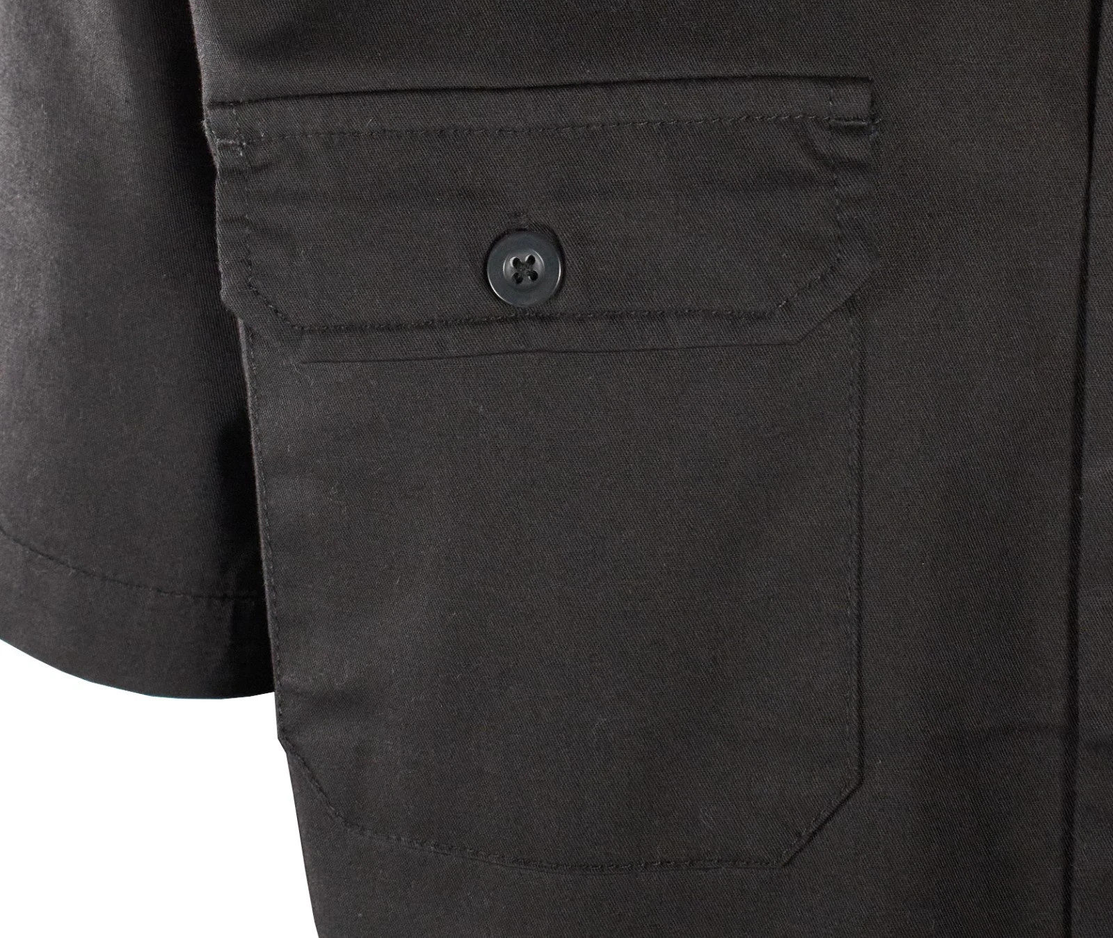 DieHard Men’s Black Onyx Shirt Work Twill Resists Short Sleeve – 2 PACK