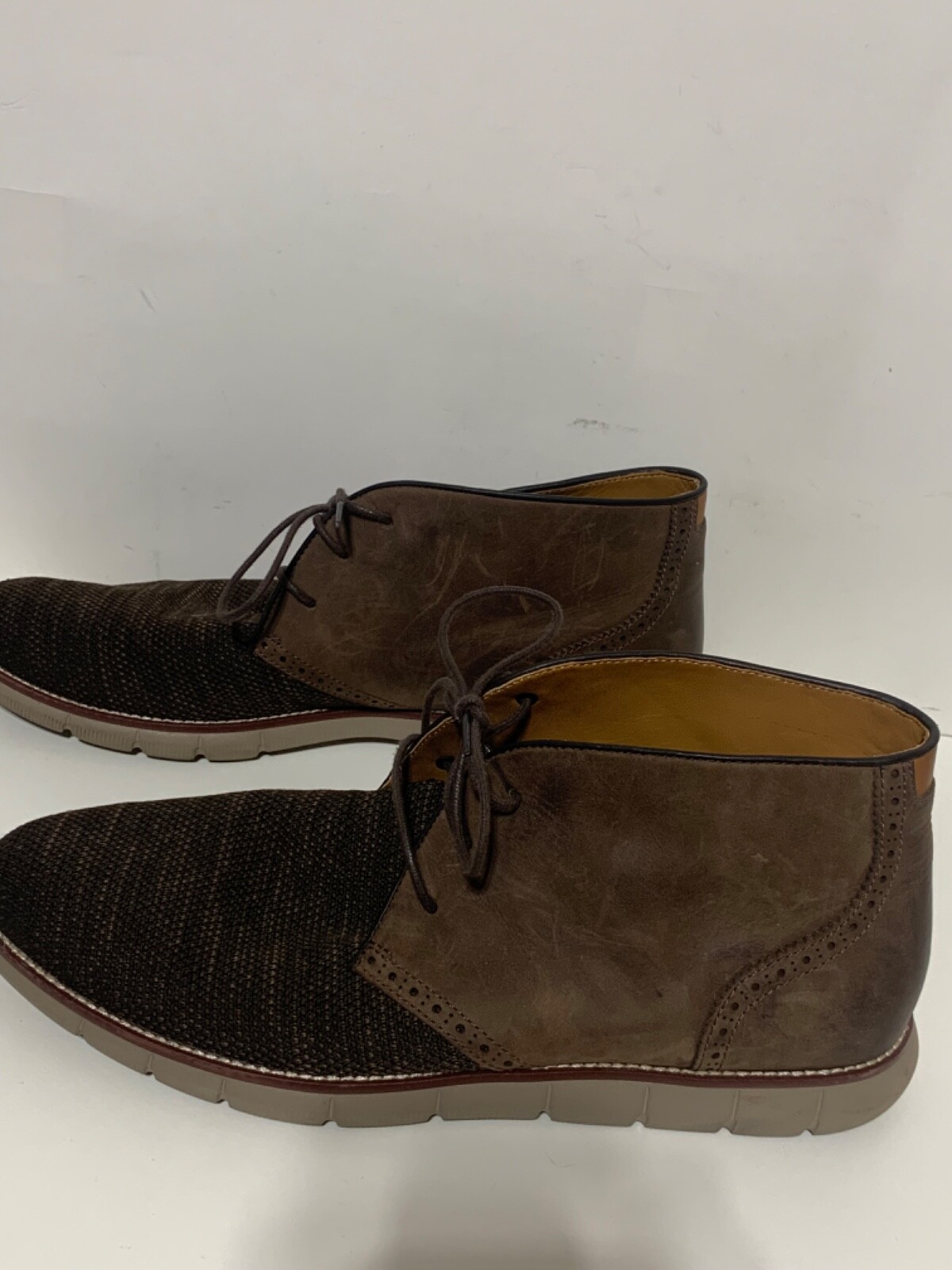 Johnston and Murphy Mens Size 12 M Holden Brown Chukka Boots 20-4910