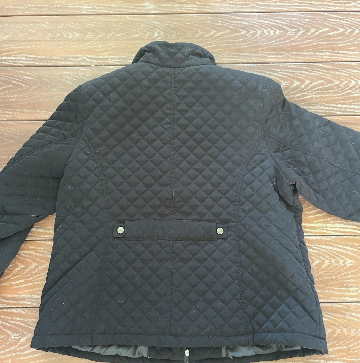 St johns bay, womens quilted jacket Black Unknown size