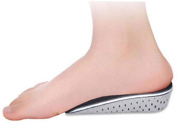 1 Pair 3.8cm Height Increasing Shoes Insoles Lift Insert Shoe Pad Cushion Eleva