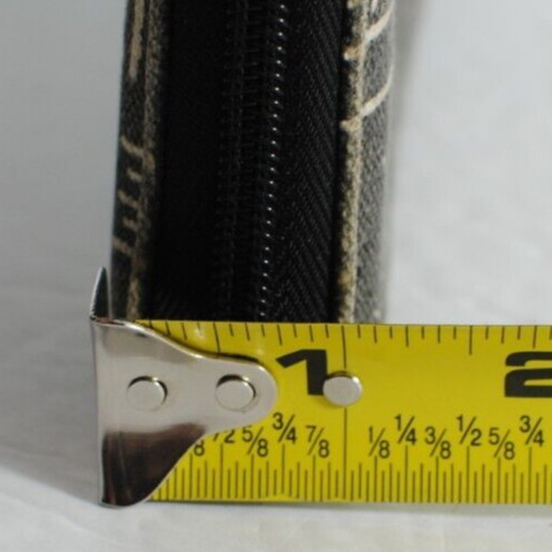 Billabong Zipper Wallet Clutch Grey Credit Card Holder 8.5 inches Long