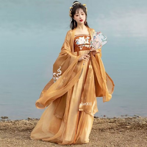 Hanfu Dress Women Ancient Chinese Traditional Hanfu Halloween Cosplay Costume