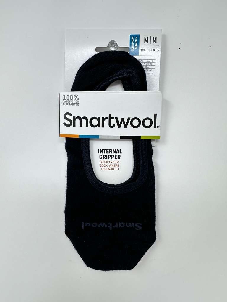 Smartwool Women’s Everyday No-Show Socks – M (7-9.5), Black, A3(D278T)