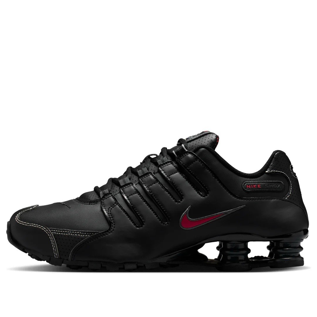 Nike Shox NZ Black White Varsity Red Running Sneakers 378341-017 Men’s Sizes