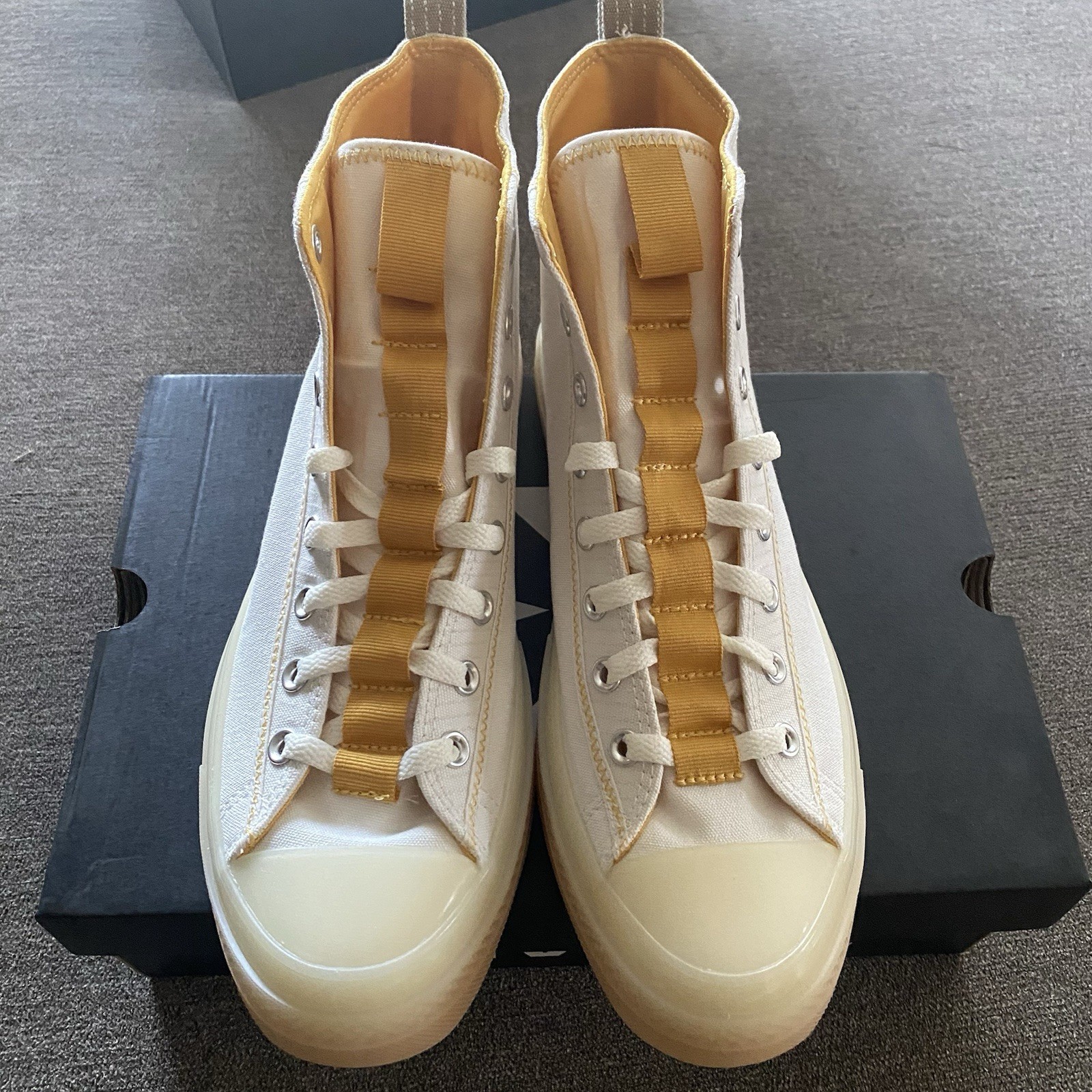 Converse Chuck Taylor CX Explore Hi Vintage White Canvas Shoes Men’s 12 A05997C