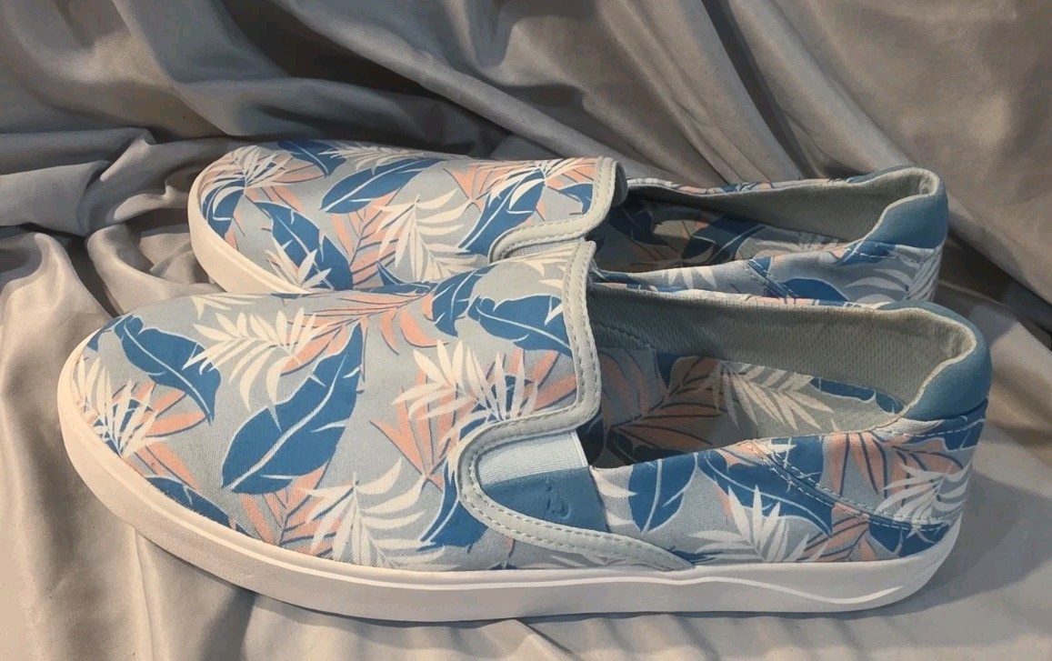 Olukai Lae‘ahi Pa‘i Slip On Shoes Swell Aloha Men Size 11 NWOB