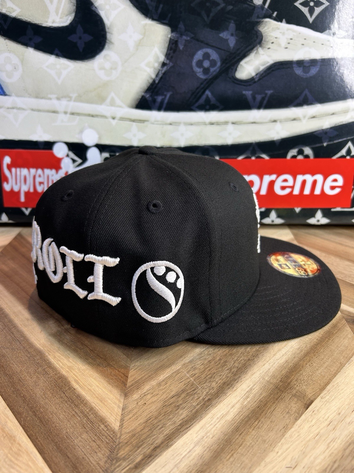 New Era Born x Raised Shoyoroll Fitted Hat UFC Black 7 1/2 Extremely Rare
